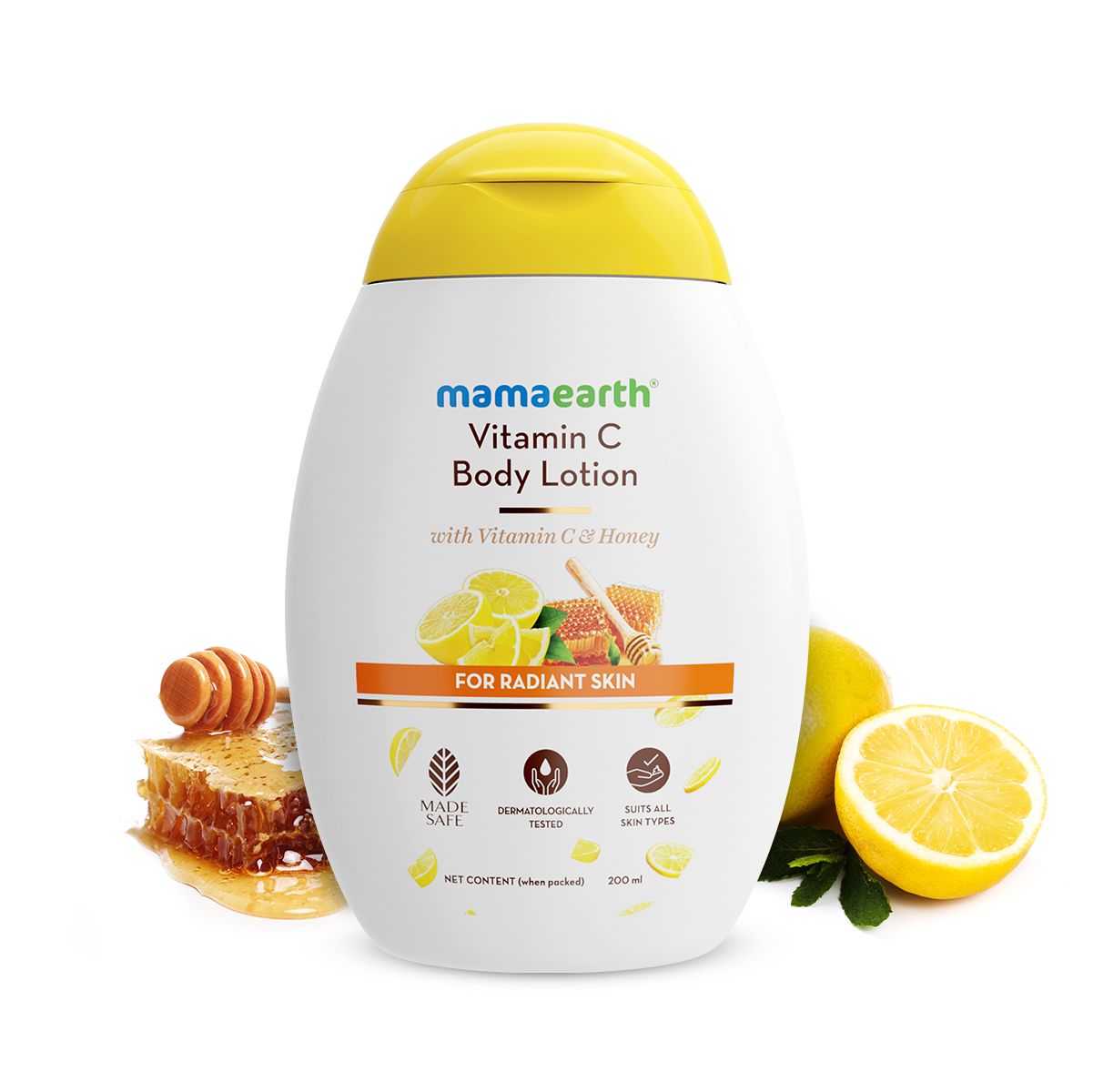 Vitamin C Body Lotion with Vitamin C & Honey for Radiant Skin -- 200 ml