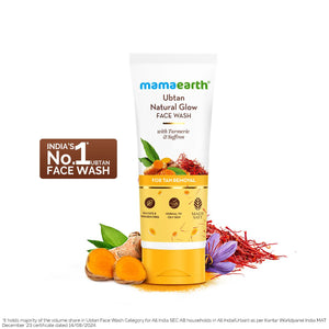 Ubtan natural glow face wash 200ml no.1 brand