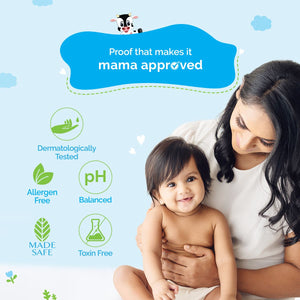 Milky Soft Baby Body Wash mama approved pH balanced