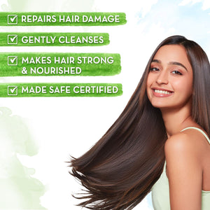 mamaearth hibiscus shampoo for smooth shiny hair