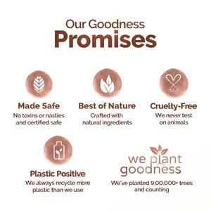 Goodness promises natural safe certified