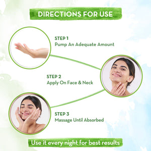 How to Use Mamaearth Aloe Vera Night Cream