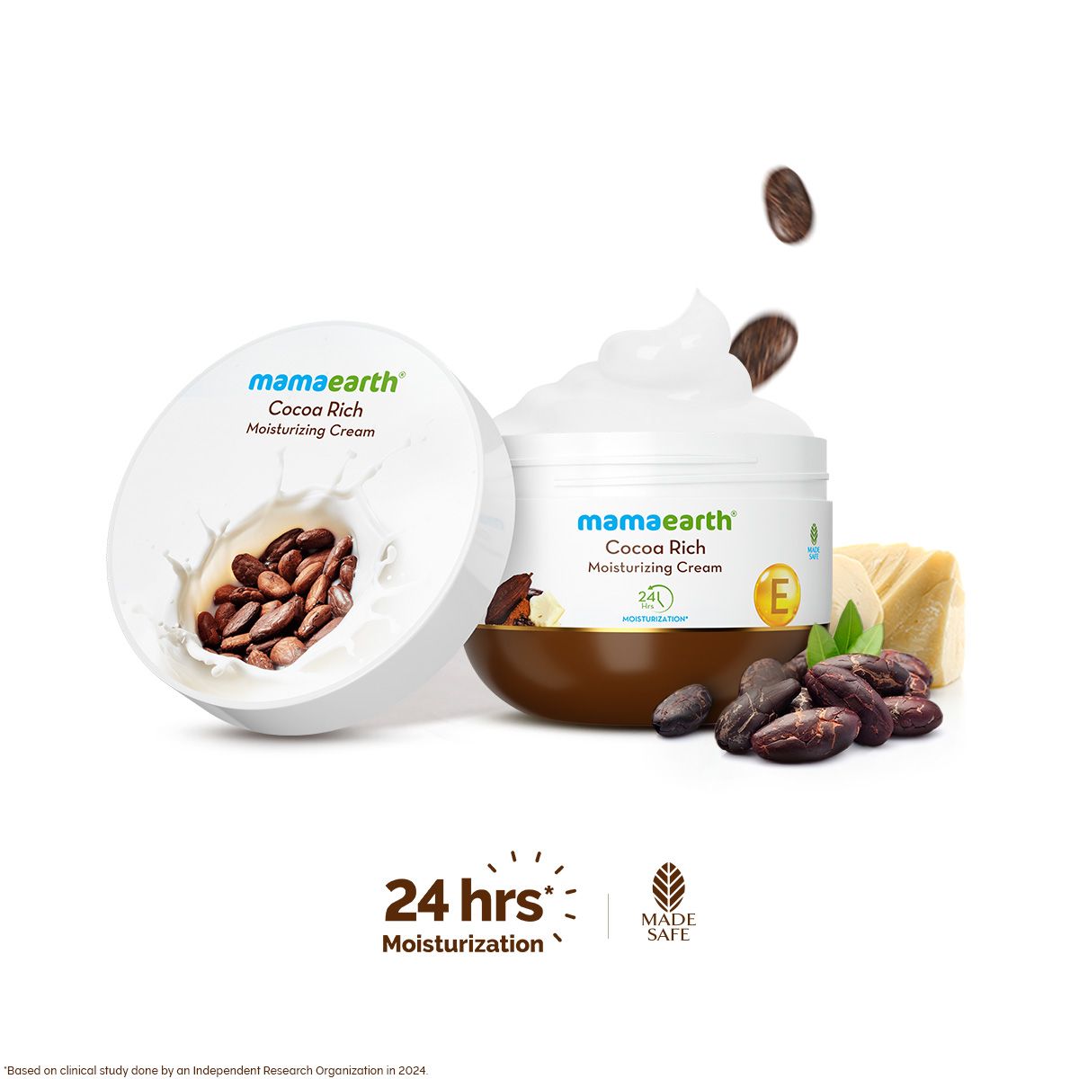 Cocoa Rich Moisturizer with Cocoa Butter & Vitamin E for Deep Nourishment - 200 g