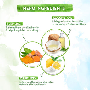 Coco Bathing Bar with Coconut Oil ingredients