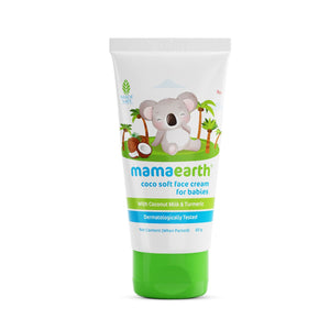 Mamaearth Coco Soft Face Cream babies 60g tube front pack