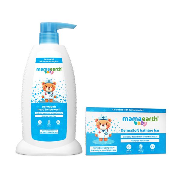 Baby DermaSoft Cleanse & Care Combo