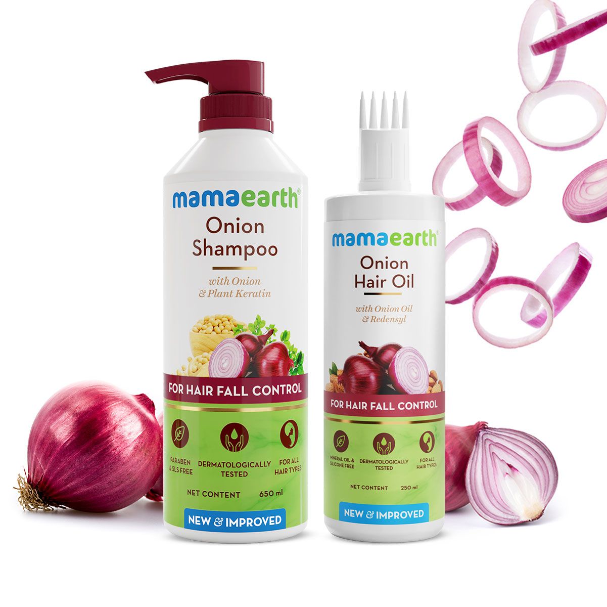 Onion Anti- Hair Fall Combo - 250ml + 650ml