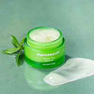 green tea serum gel for acne