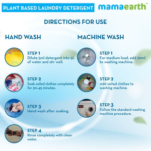 Washing baby clothes