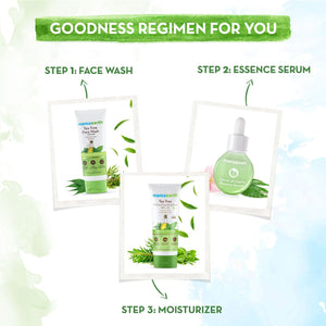 Good skin care Regimen with Mamaearth Leaves of Clarity Essence Serum