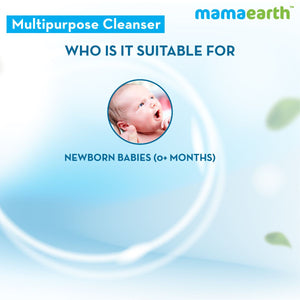 Mamaearth multipurpose cleanser for babies
baby cleanser