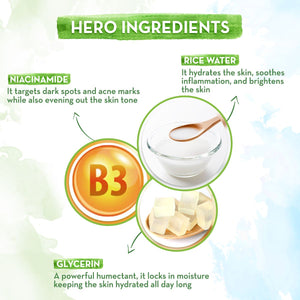 rice day cream for moisturizing