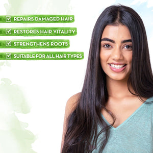 Mamaearth Rice Hair Oil Strengthens Roots