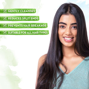rice water shampoo for gently cleanses