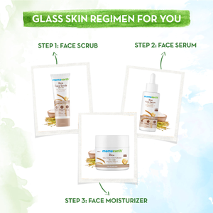 Rice Face Scrub With Rice Water