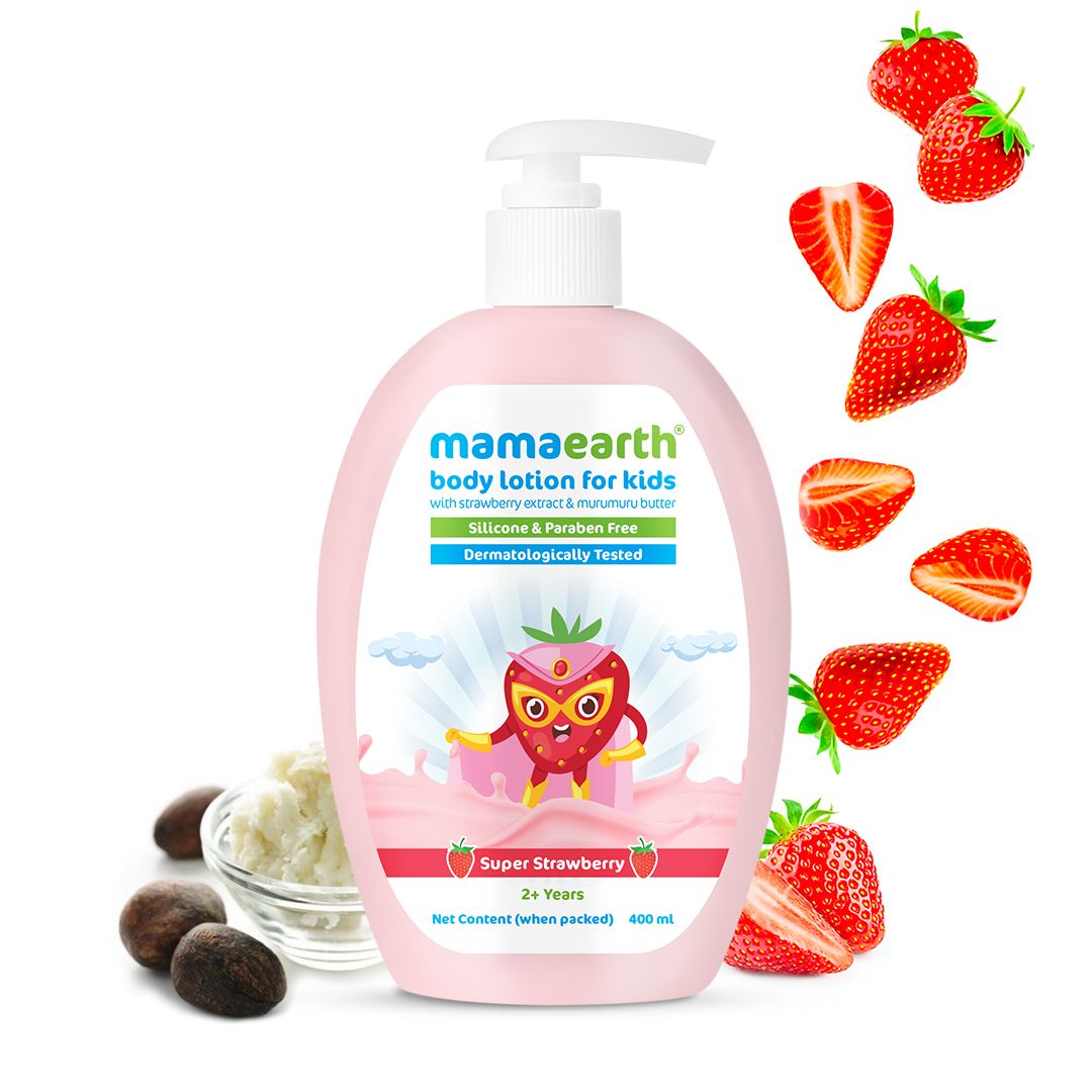 Mamaearth Super Strawberry Body Lotion