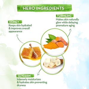 Ubtan body yogurt with Honey And Turmeric