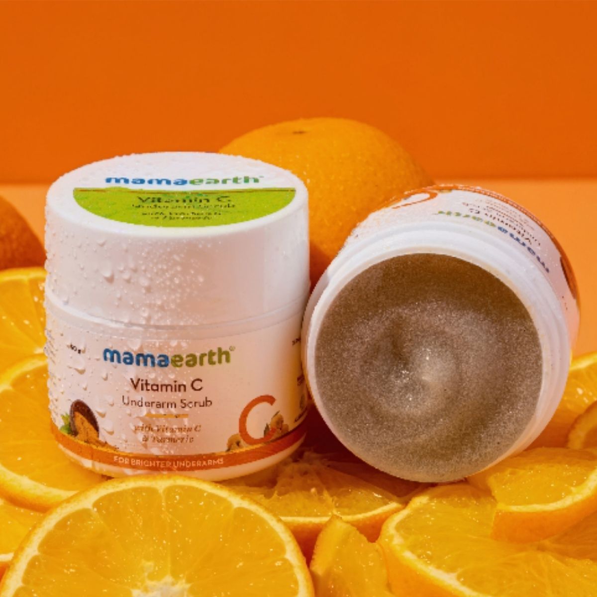 Vitamin C Underarm Scrub with Vitamin C and Turmeric for Brighter Underarms – 50 g