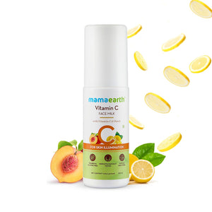 mamaearth vitamin c face milk cream