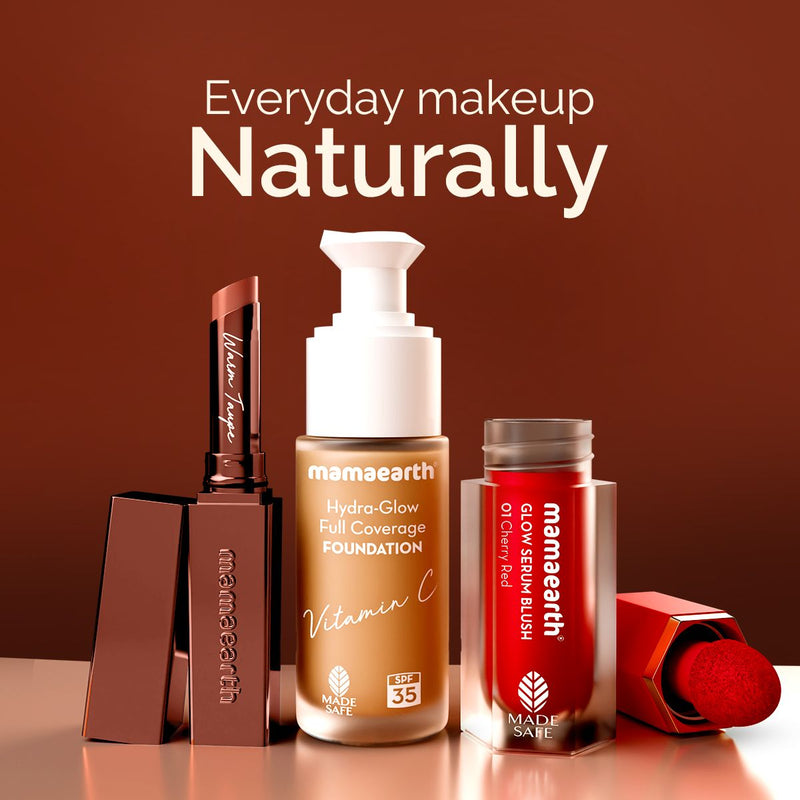 Luxe Matte Long Stay Lipstick with Passion Fruit Oil & Vitamin E   -2g | Warm Taupe