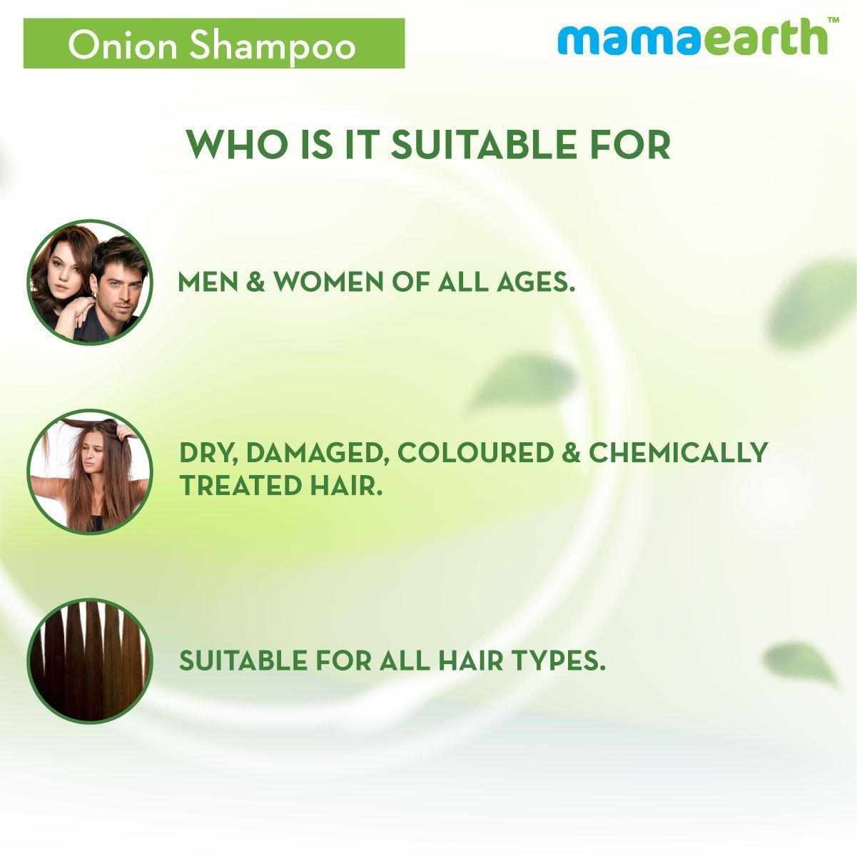 Hair Regrowth Combo : Onion Shampoo, 250ml and Onion Conditioner, 250ml