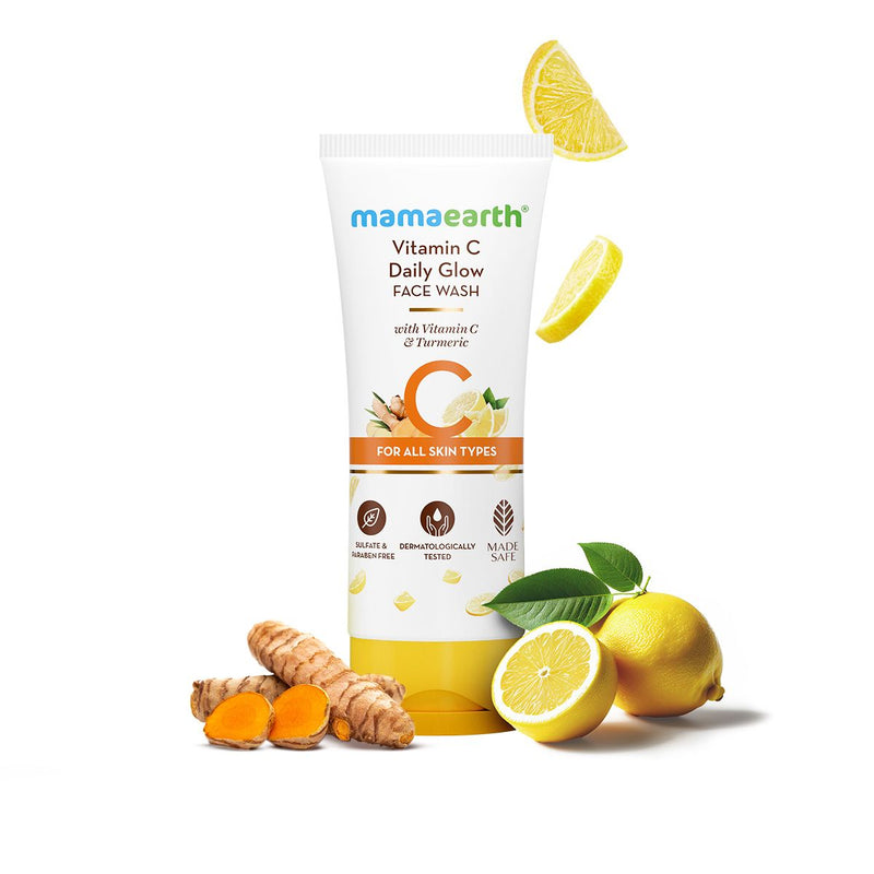 Vitamin C Face Wash with Vitamin C and Turmeric for Skin Illumination - 100ml