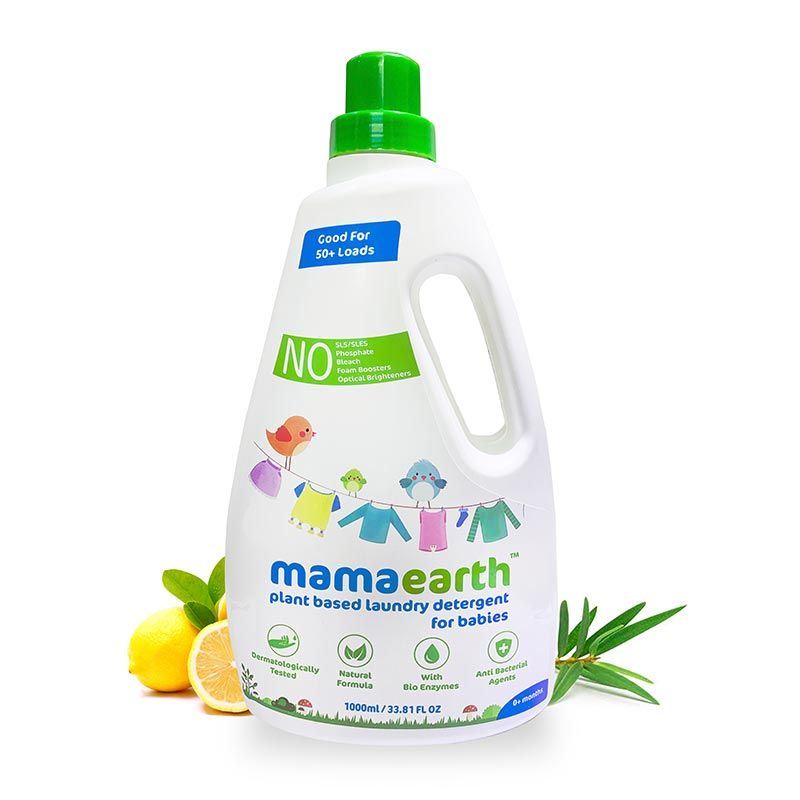 Plant based laundry detergent, 1000ml (Saver Pack, get 40% extra)