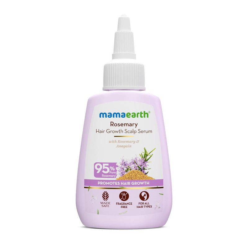 Rosemary Hair Growth Scalp Serum with 95% Pure Rosemary Oil Extract & 4% Anagain  - 50 ml