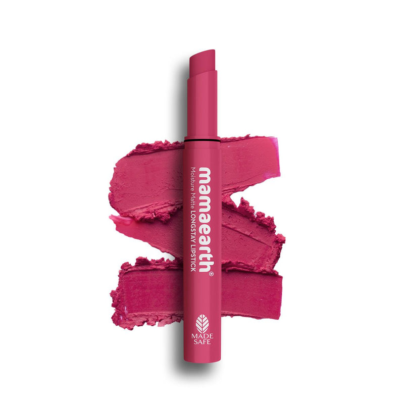 Moisture Matte Long Stay Lipstick - 2g | Candyfloss Pink
