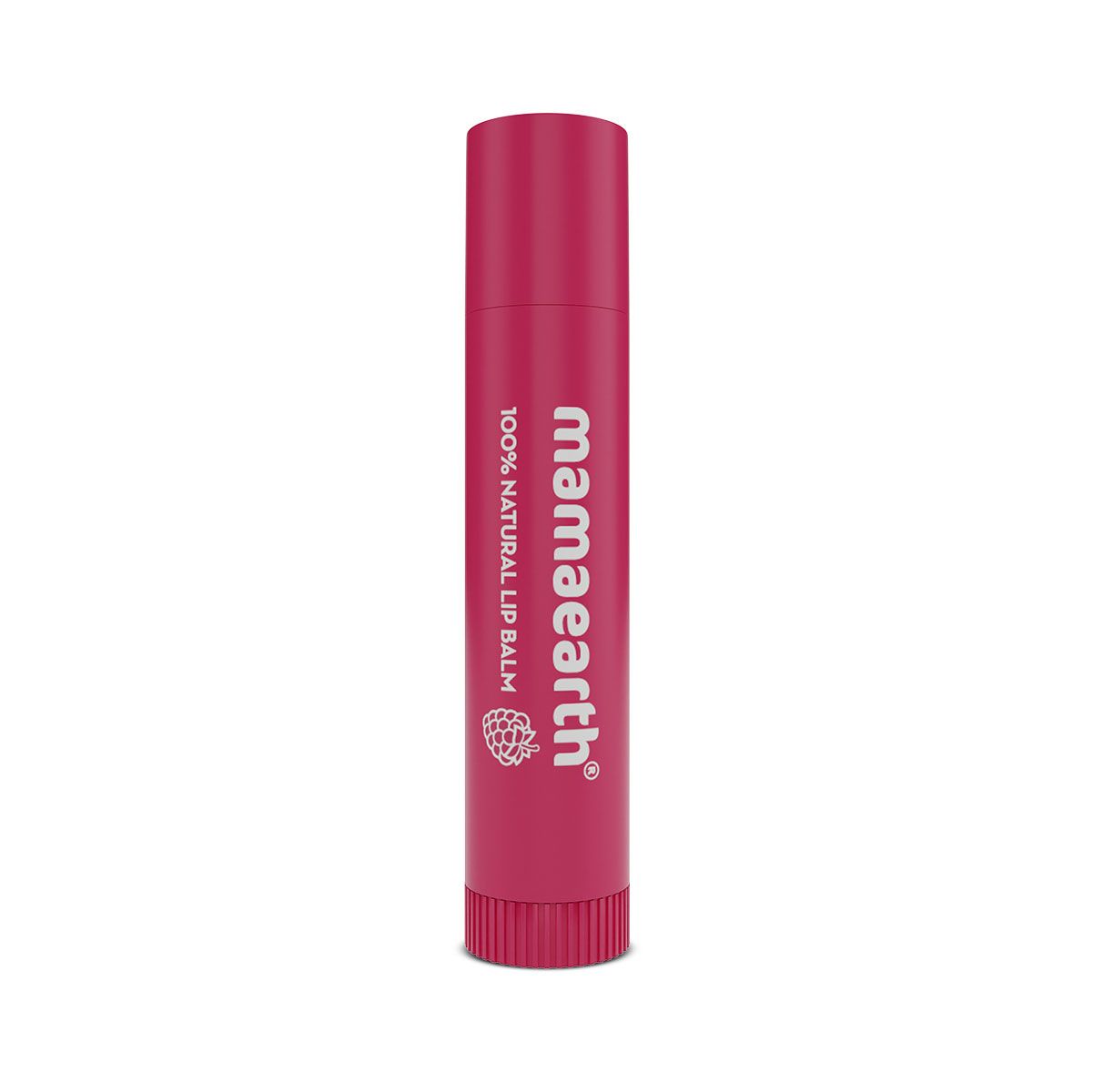 Nourishing Tinted 100% Natural Lip Balm with Vitamin E and Raspberry for Dry & Chapped Lips - 4 g