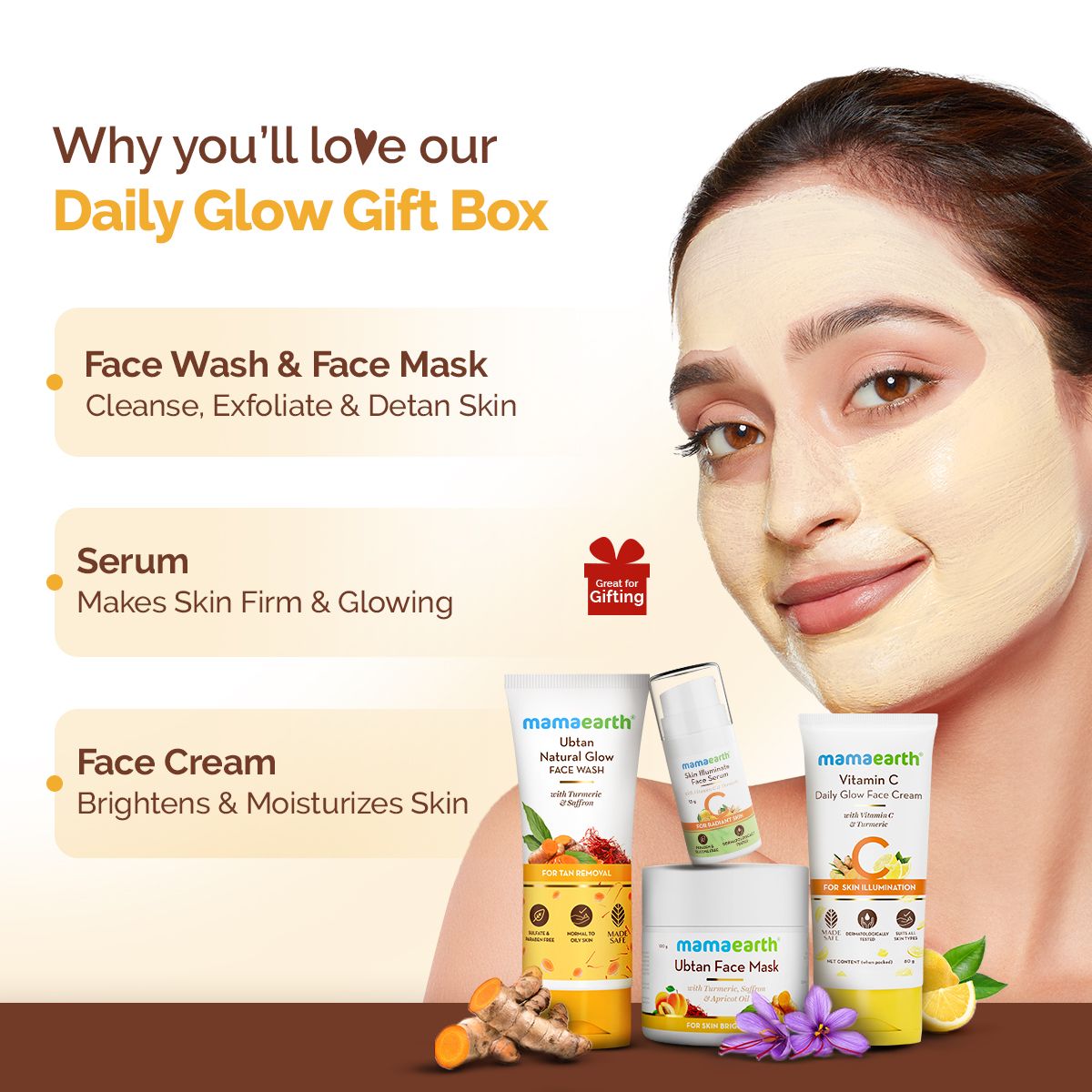 Mamaearth Daily Glow Gift Box