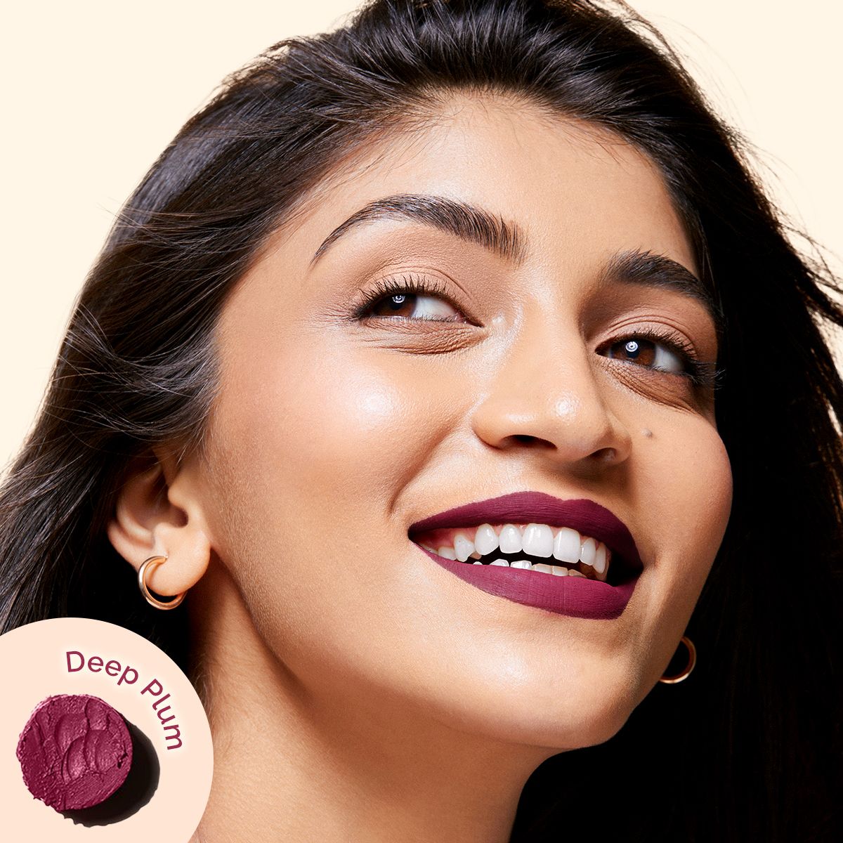 Luxe Matte Long Stay Lipstick with Passion Fruit Oil & Vitamin E   -2g | Deep Plum