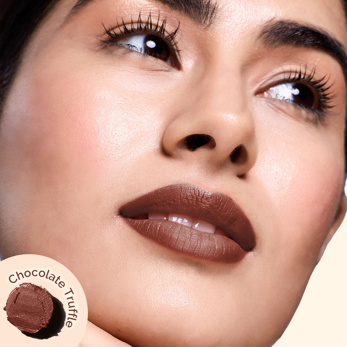 Luxe Matte Long Stay Lipstick with Passion Fruit Oil & Vitamin E   -2g | Chocolate Truffle