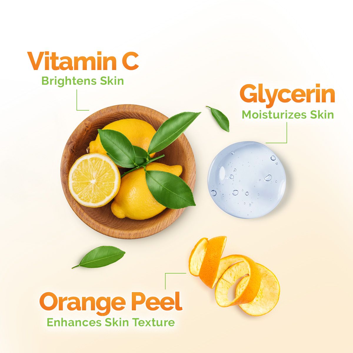 Vitamin C Moisturizing Body Wash with Vitamin C & Refreshing Lemon for Skin Illumination - 250 ml