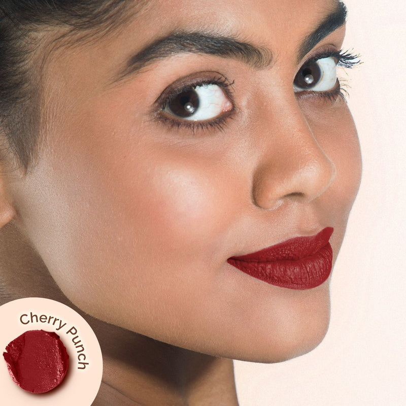 Moisture Matte Longstay Lipstick -2g  | Cherry Punch
