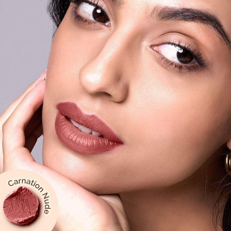 Moisture Matte Long Stay Lipstick - 2g | Carnation Nude