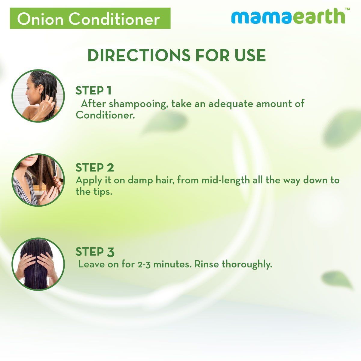 Hair Regrowth Combo : Onion Shampoo, 250ml and Onion Conditioner, 250ml