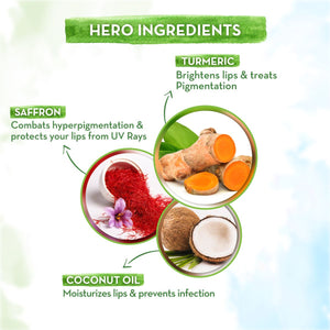 Mamaearth Ubtan Lip Balm with Turmeric & Saffron 