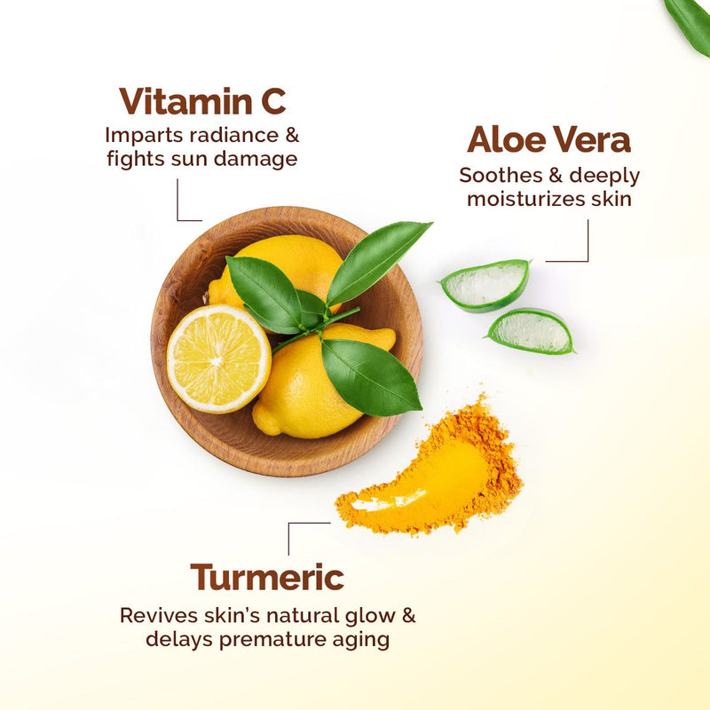 Vitamin C Face Wash with Vitamin C and Turmeric for Skin Illumination - 250ml