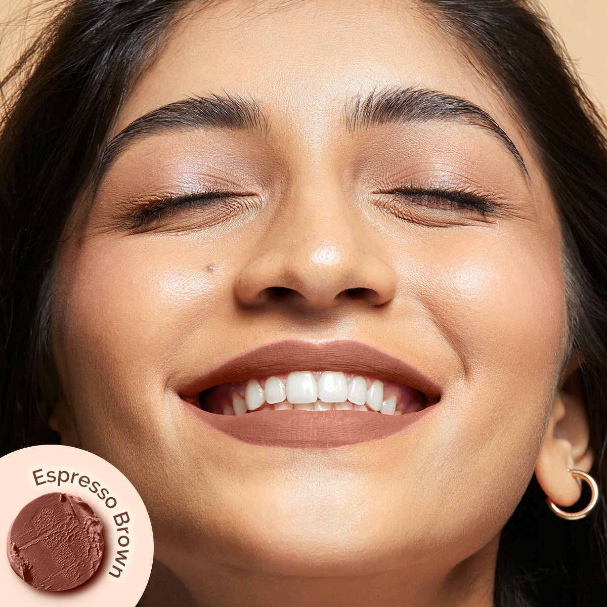 Moisture Matte Longstay Mini Lipstick- 0.7 g | Espresso Brown- 0.7 g
