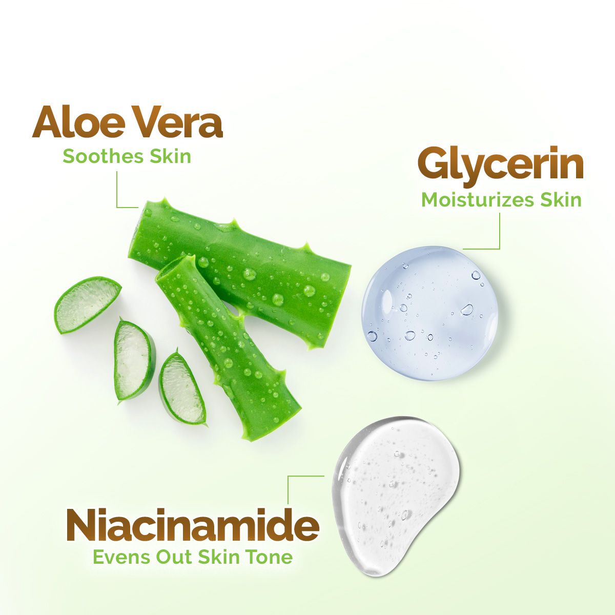 Aloe Vera Moisturizing Body Wash with Aloe Vera & Calming Jasmine For Soft & Soothed Skin – 250 ml + 25 ml