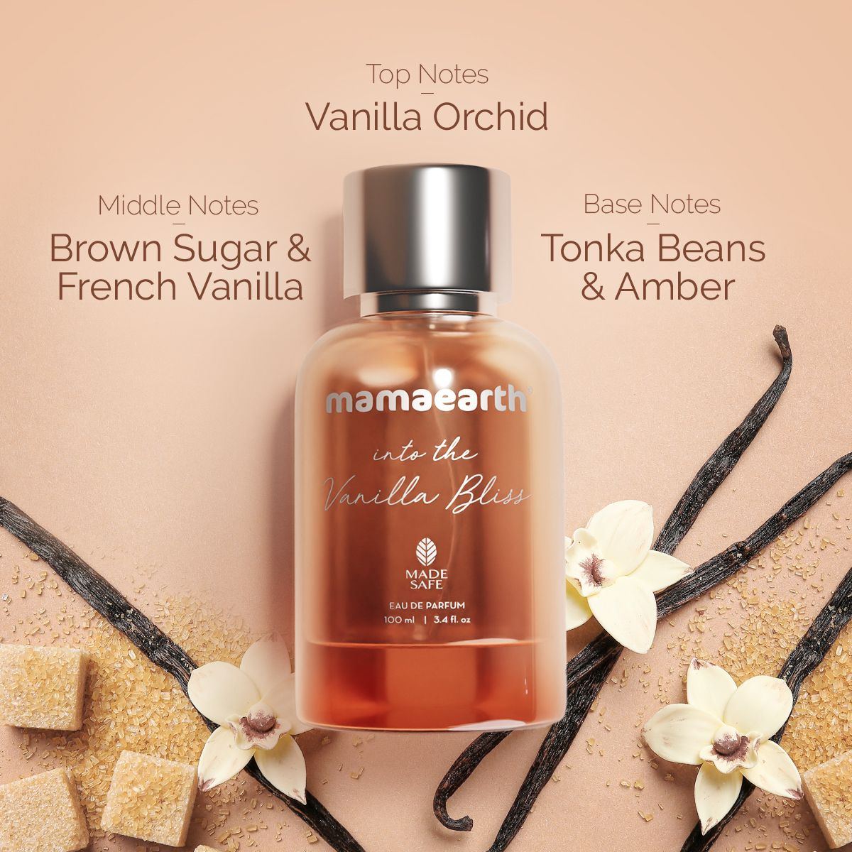 Mamaearth Into the Vanilla Bliss Eau De Parfum For Women - 100ml