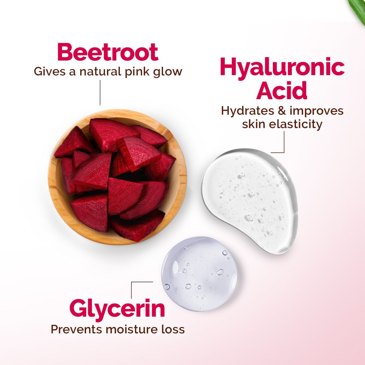 Beetroot Hydraful Light Moisturizing Cream with Beetroot & Hyaluronic Acid for Hydrated Pink Glow - 50 g