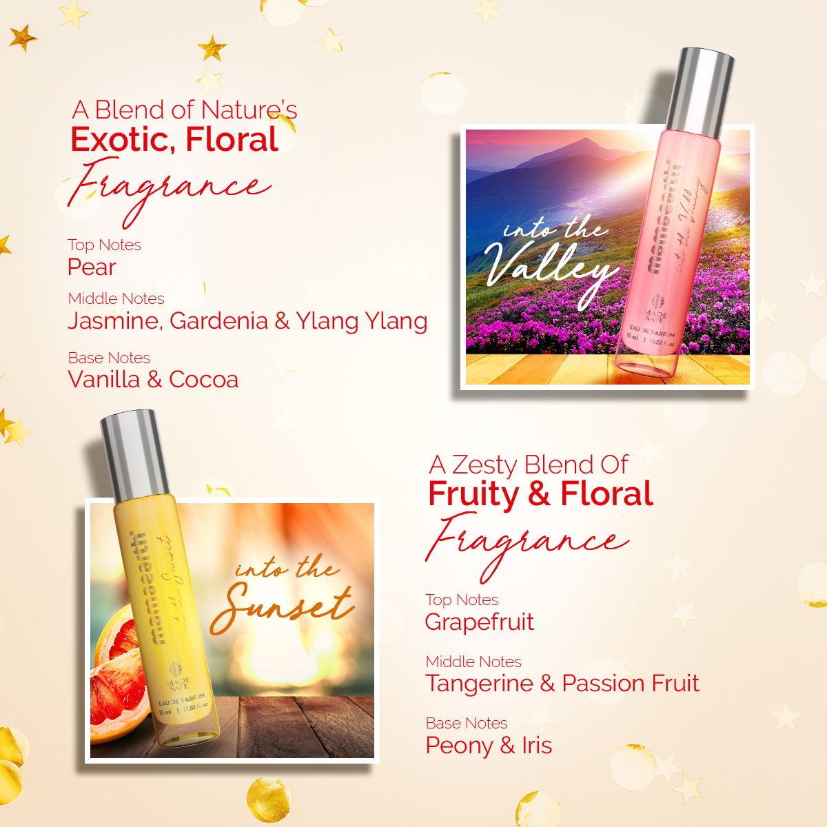 Mamaearth Perfume Gift Set for Women - Set of 2
