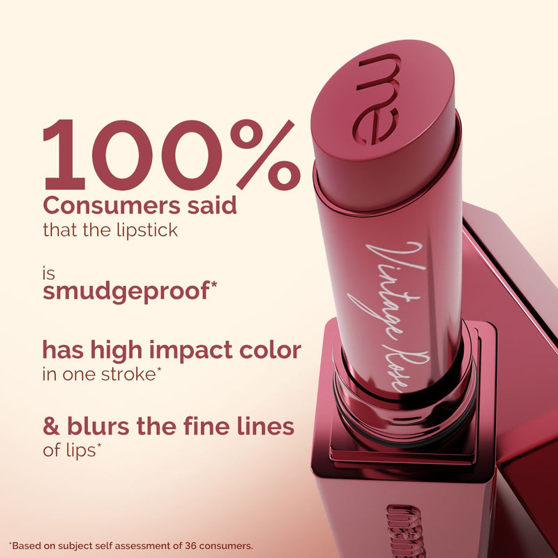 Luxe Matte Long Stay Lipstick with Passion Fruit Oil & Vitamin E   -2g | Vintage Rose