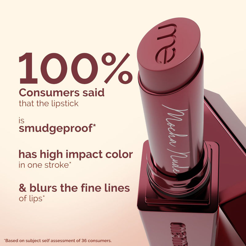 Luxe Matte Long Stay Lipstick with Passion Fruit Oil & Vitamin E   -2g | Mocha Nude