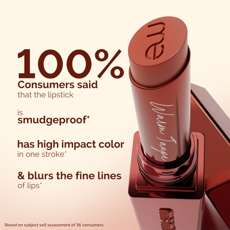 Luxe Matte Long Stay Lipstick with Passion Fruit Oil & Vitamin E   -2g | Warm Taupe