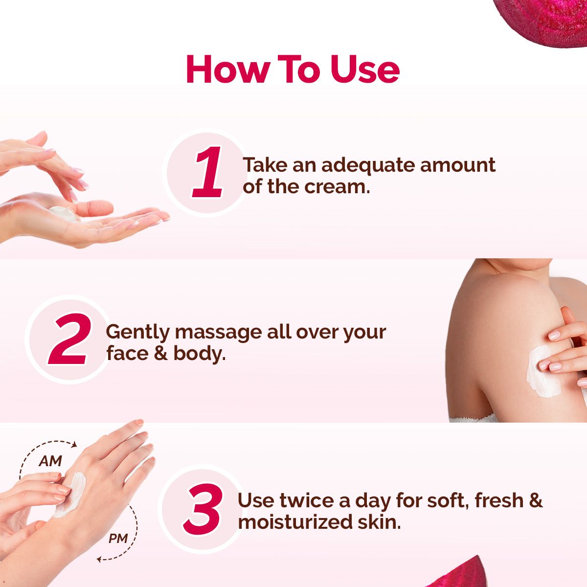 Beetroot Hydraful Light Moisturizing Cream with Beetroot & Hyaluronic Acid for Hydrated Pink Glow - 50 g