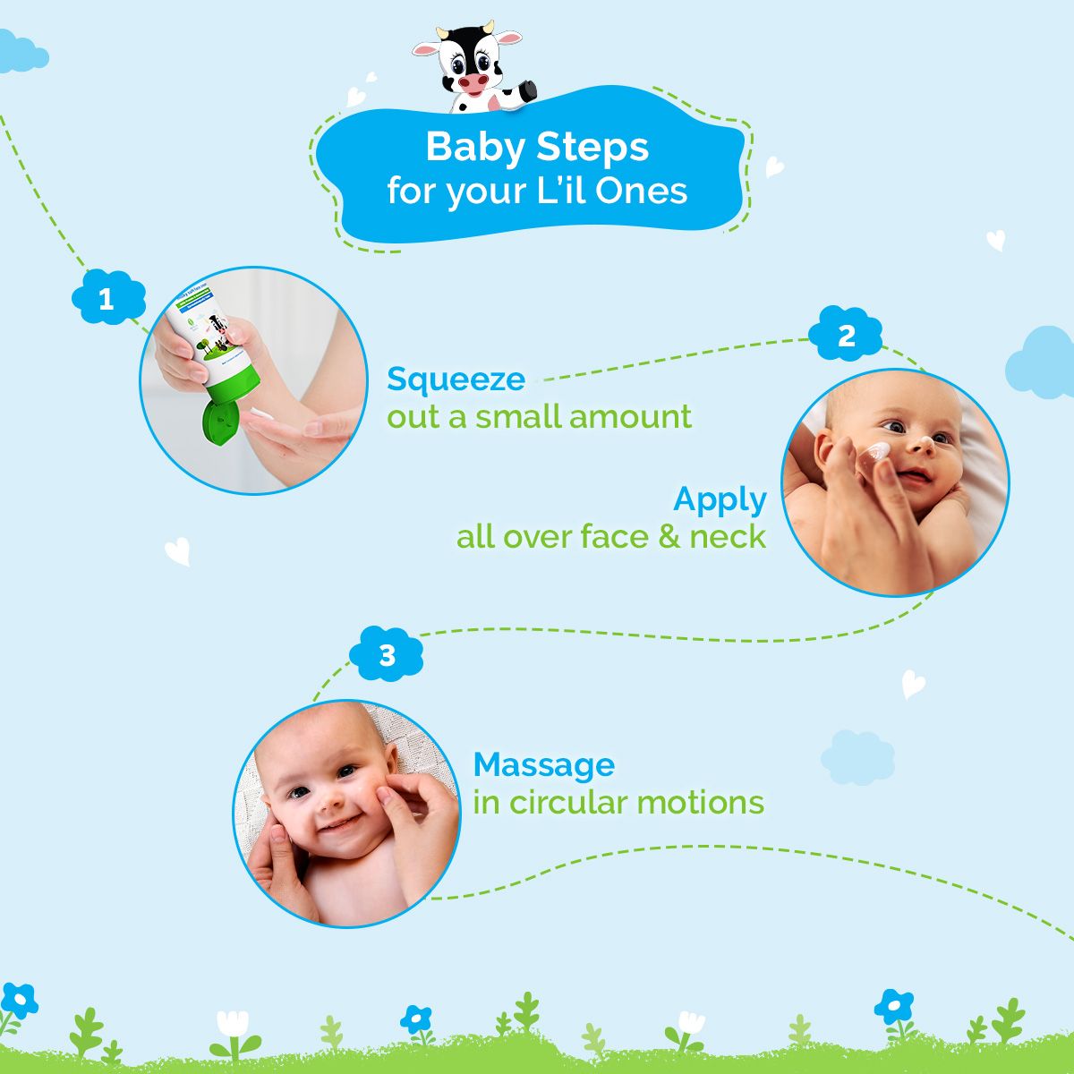 Milky Soft Face Cream With Murumuru Butter for Babies, 60g