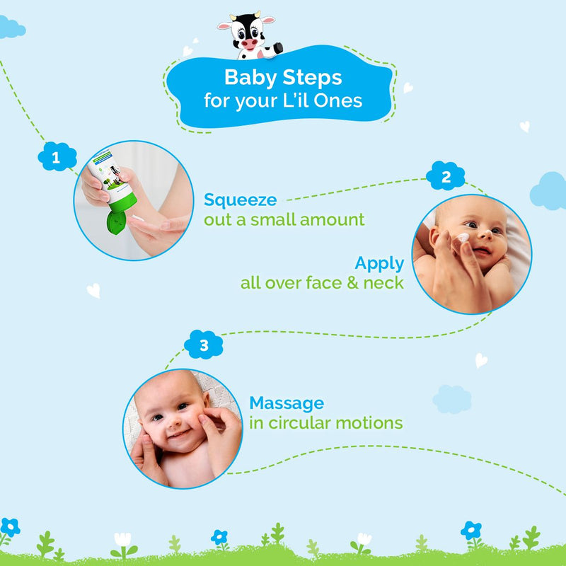 Milky Soft Face Cream With Murumuru Butter for Babies, 60g